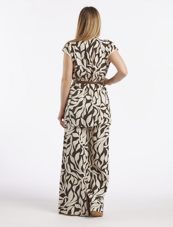 Pantalone Kocca - avorio marrone