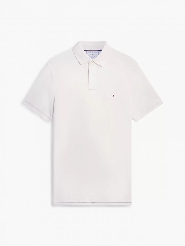 Polo manica corta Tommy Hilfiger - ecru