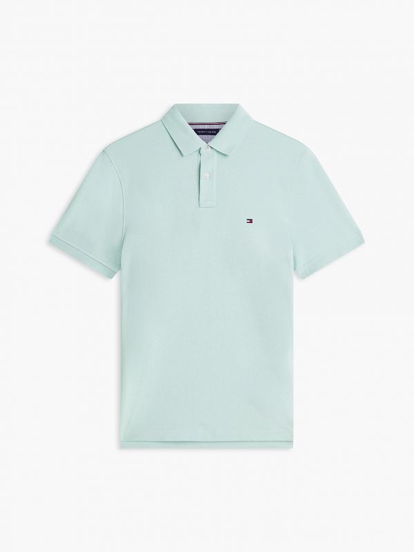 Polo manica corta Tommy Hilfiger - verde acqua