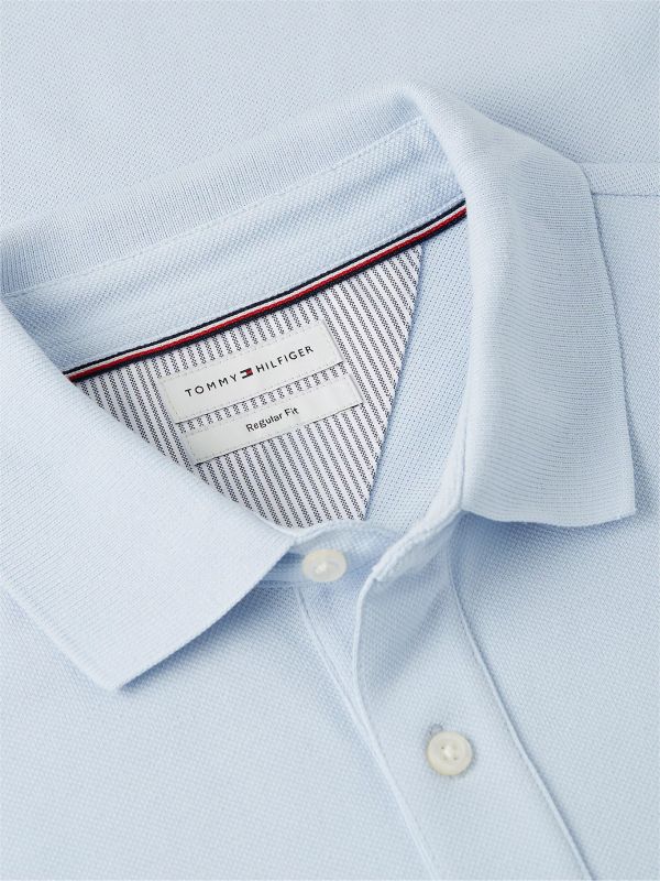 Polo manica corta Tommy Hilfiger - azzurro chiaro