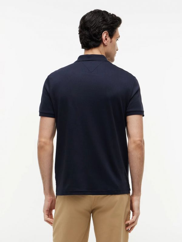 Polo manica corta Tommy Hilfiger - blu scuro