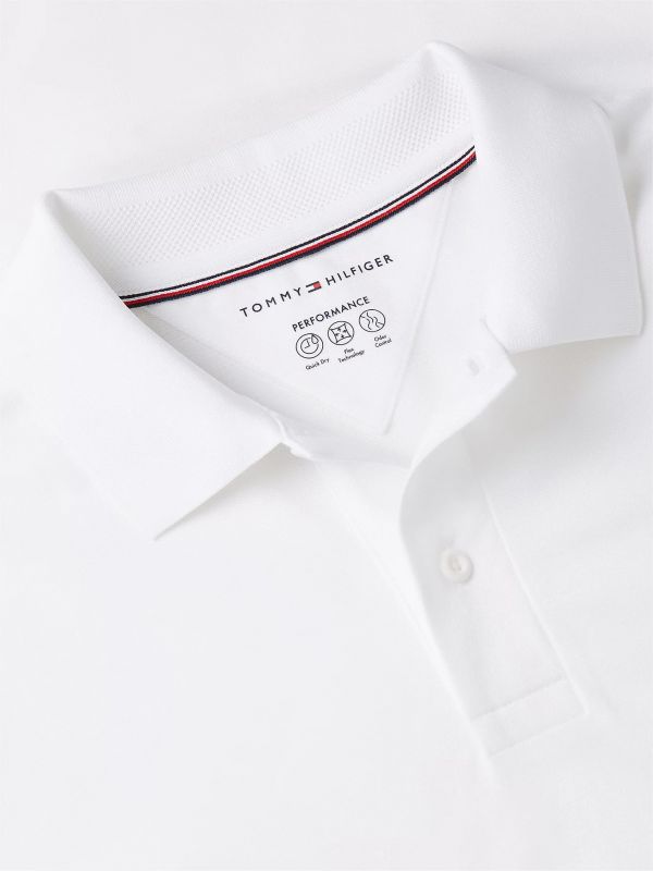 Polo manica corta Tommy Hilfiger - white