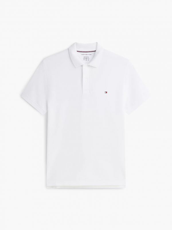 Polo manica corta Tommy Hilfiger - white