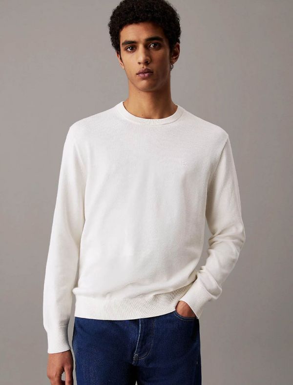 Maglia manica lunga casual Calvin Klein - tofu
