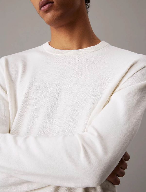 Maglia manica lunga casual Calvin Klein - tofu
