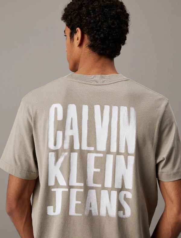 T-shirt manica corta Calvin Klein - verde