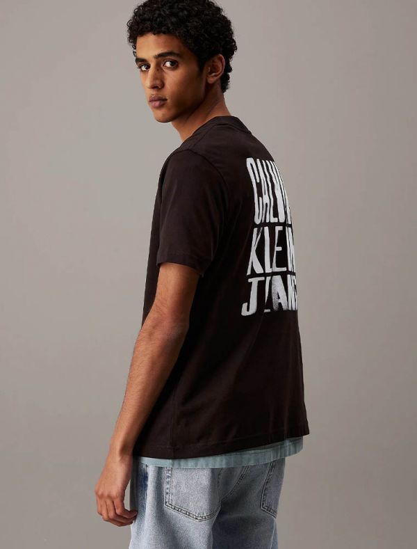 T-shirt manica corta Calvin Klein - black