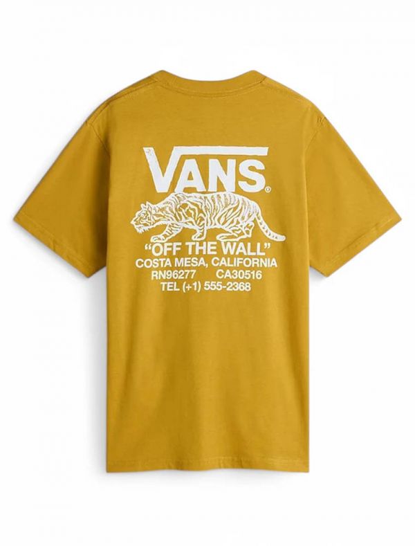 T-shirt manica corta Vans - giallo