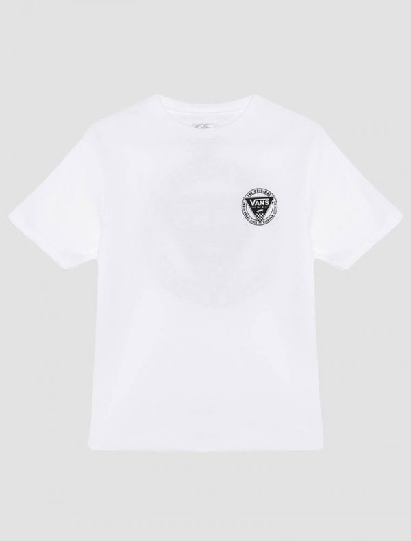 T-shirt manica corta Vans - white