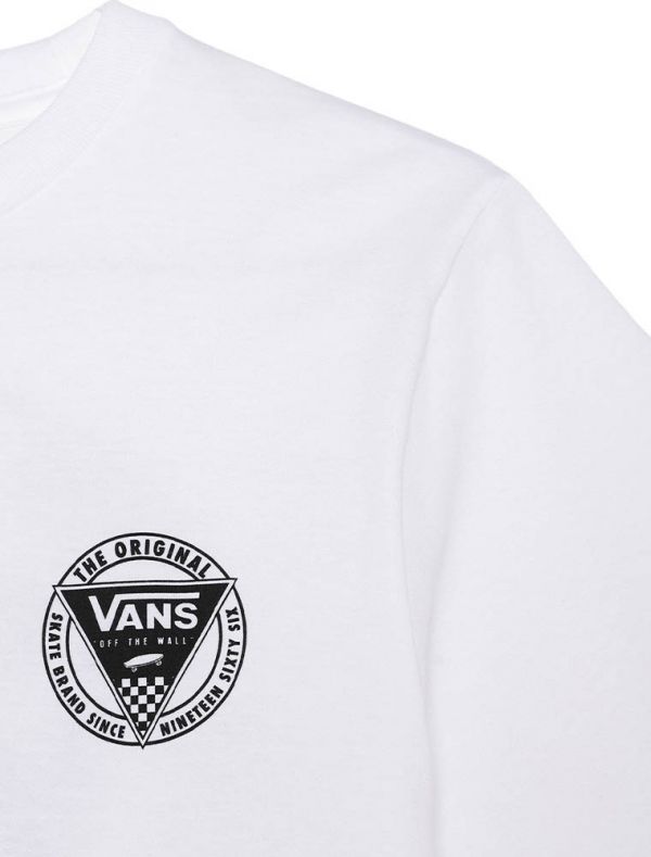 T-shirt manica corta Vans - white
