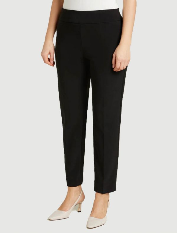 Pantalone curvy Luisa Viola - blu