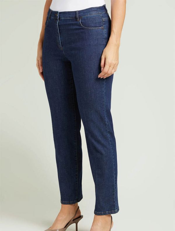 Pantalone jeans curvy Luisa Viola - denim