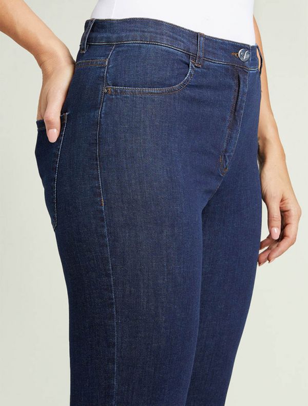 Pantalone jeans curvy Luisa Viola - denim