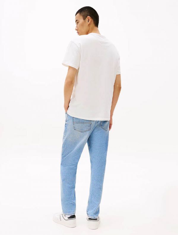 T-shirt manica corta Tommy Jeans - ecru