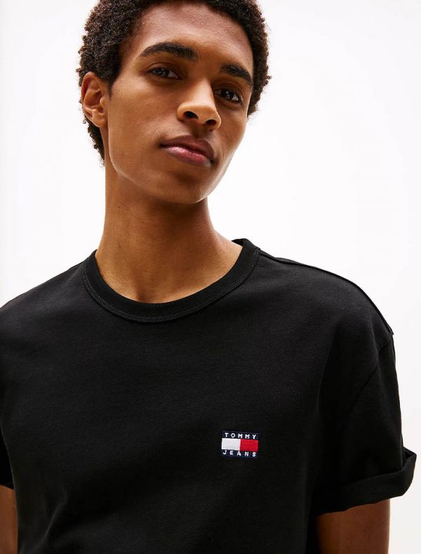 T-shirt manica corta Tommy Jeans - black