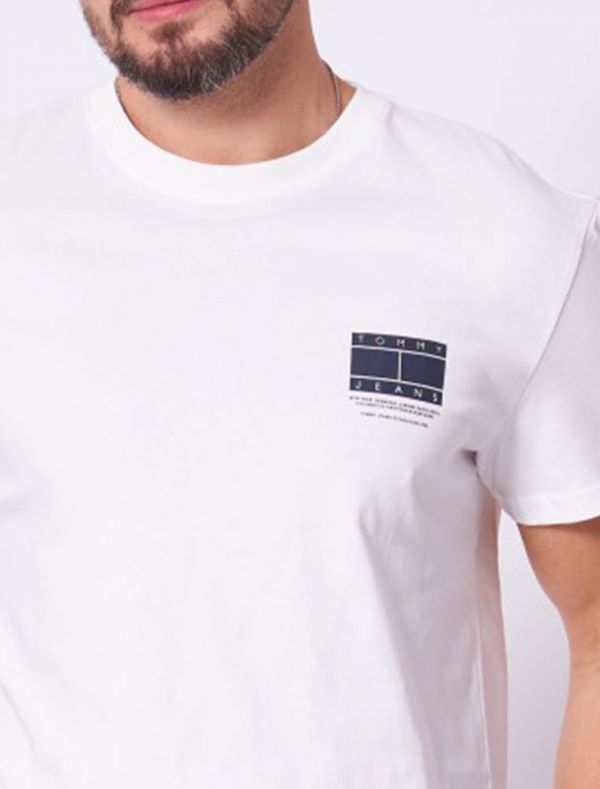 T-shirt manica corta Tommy Jeans - ecru