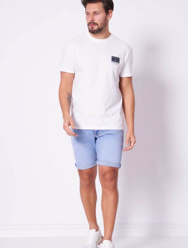T-shirt manica corta Tommy Jeans - ecru