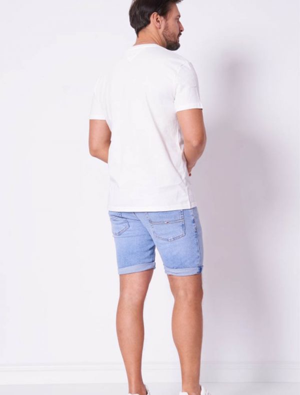 T-shirt manica corta Tommy Jeans - ecru