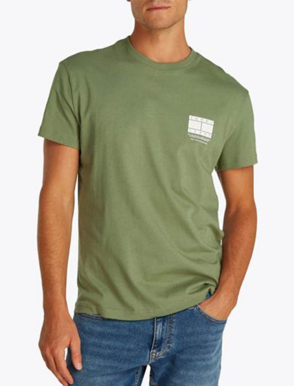 T-shirt manica corta Tommy Jeans - green