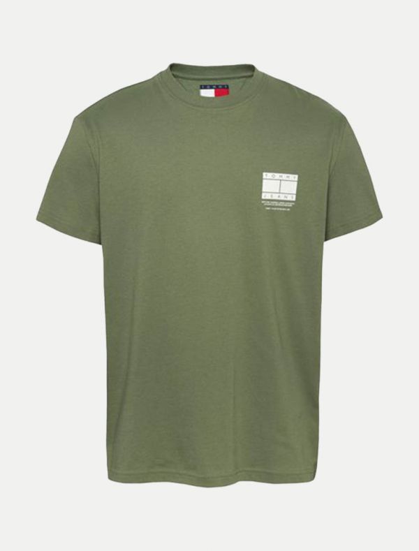 T-shirt manica corta Tommy Jeans - green