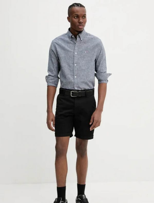 Camicia manica lunga casual Tommy Jeans - dark navy