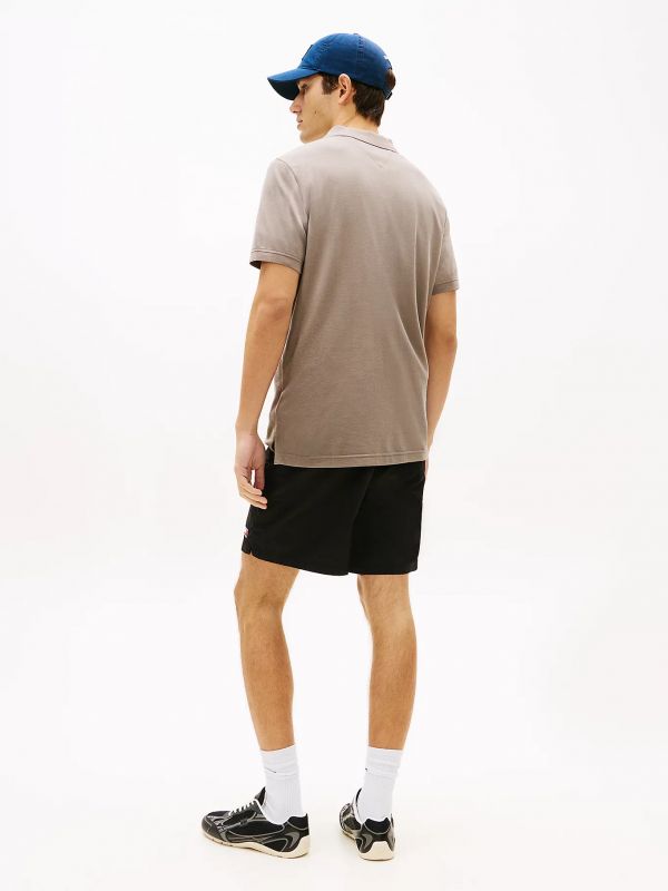 Polo manica corta Tommy Jeans - fango