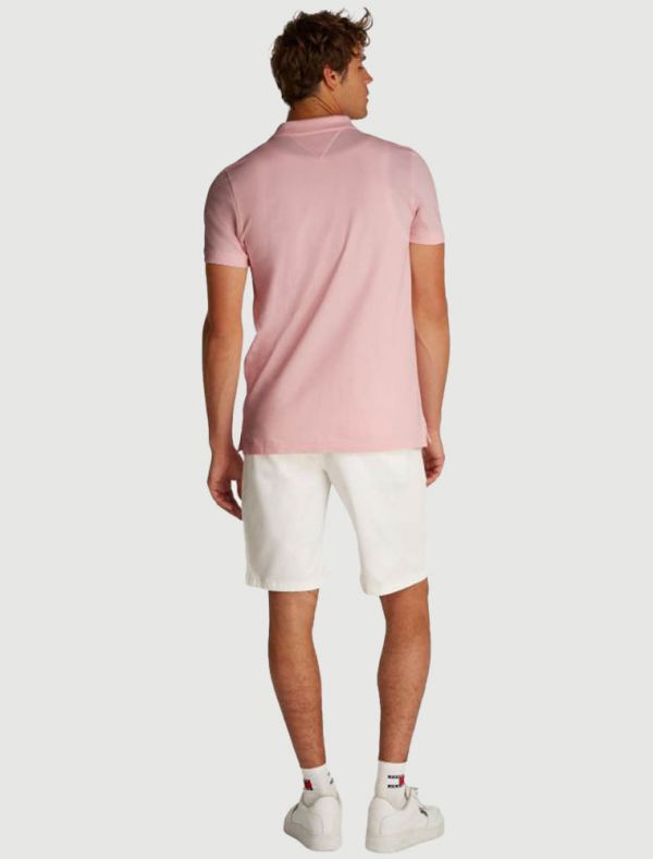 Polo manica corta Tommy Jeans - pink