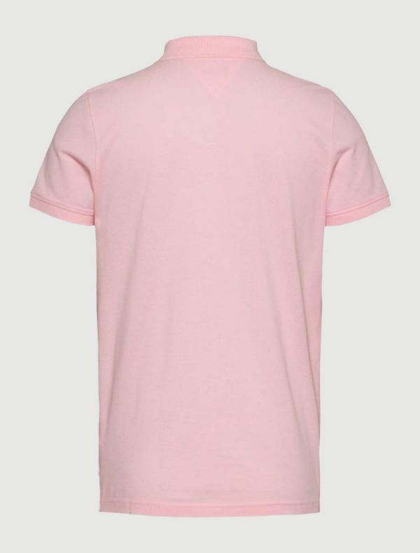 Polo manica corta Tommy Jeans - pink