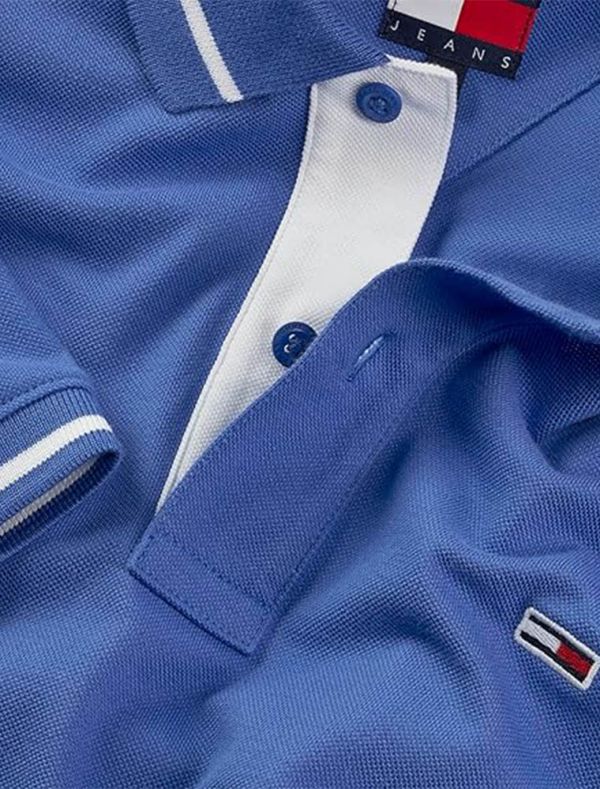 Polo manica corta Tommy Jeans - blue