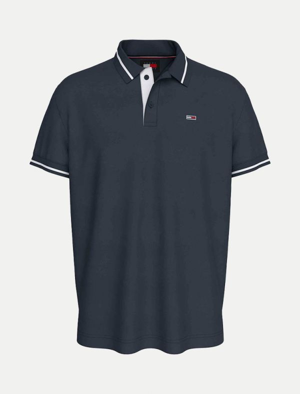 Polo manica corta Tommy Jeans - dark navy
