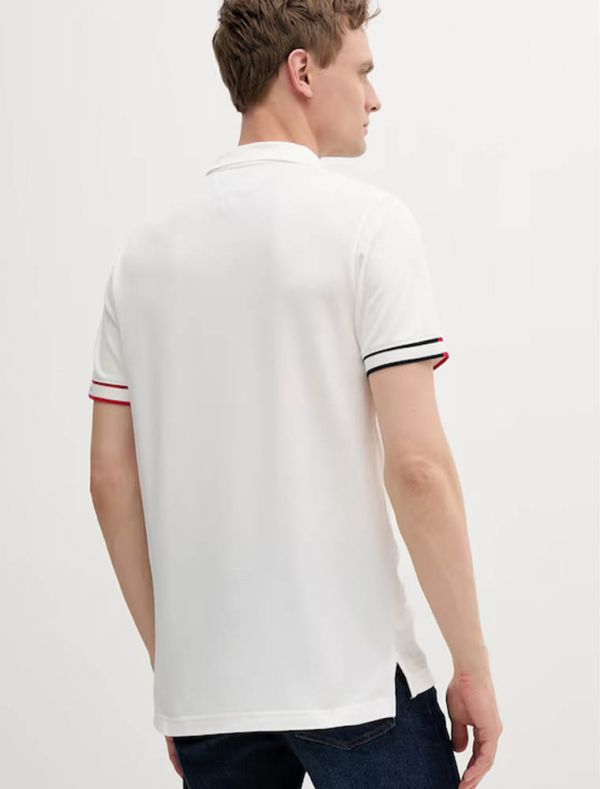 Polo manica corta Tommy Jeans - ecru