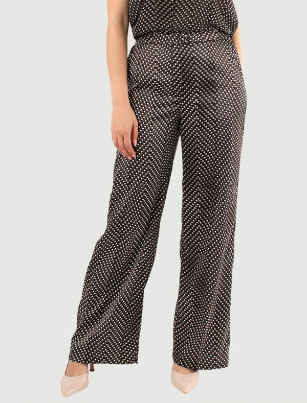 Pantalone Emme - nero bianco