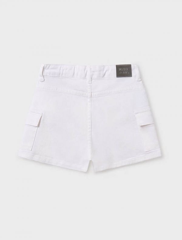 Bermuda jeans Mayoral - ecru