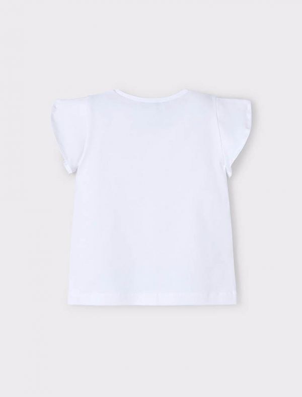 T-shirt manica corta Mayoral - bianco