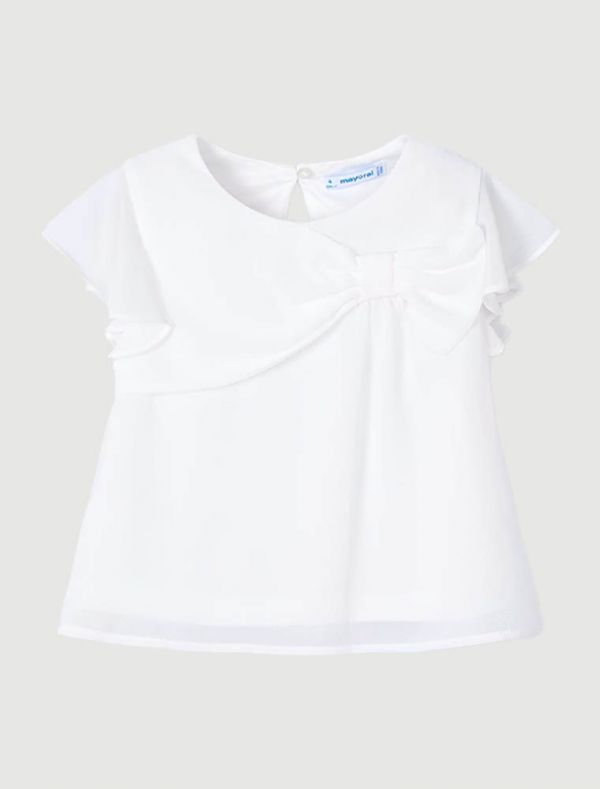 Camicia manica corta Mayoral - ecru