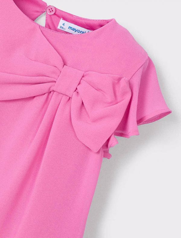 Camicia manica corta Mayoral - camelia