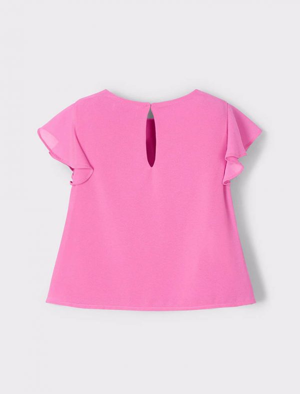 Camicia manica corta Mayoral - camelia