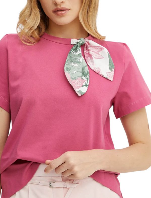 T-shirt manica corta Emme - glicine