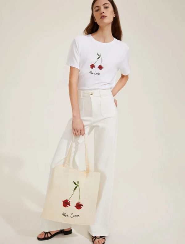 T-shirt manica corta Emme - ciliegia