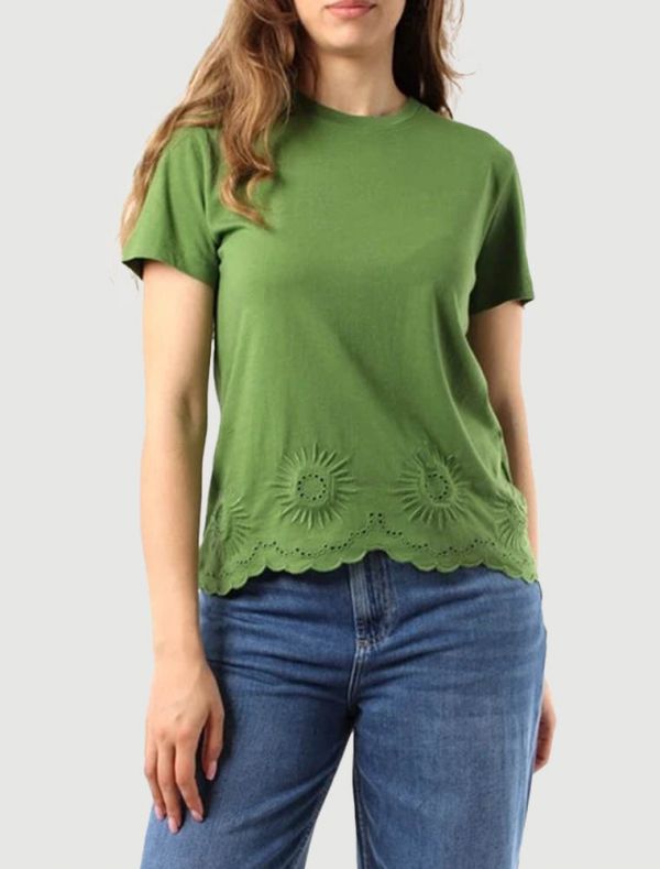 T-shirt manica corta Emme - verde