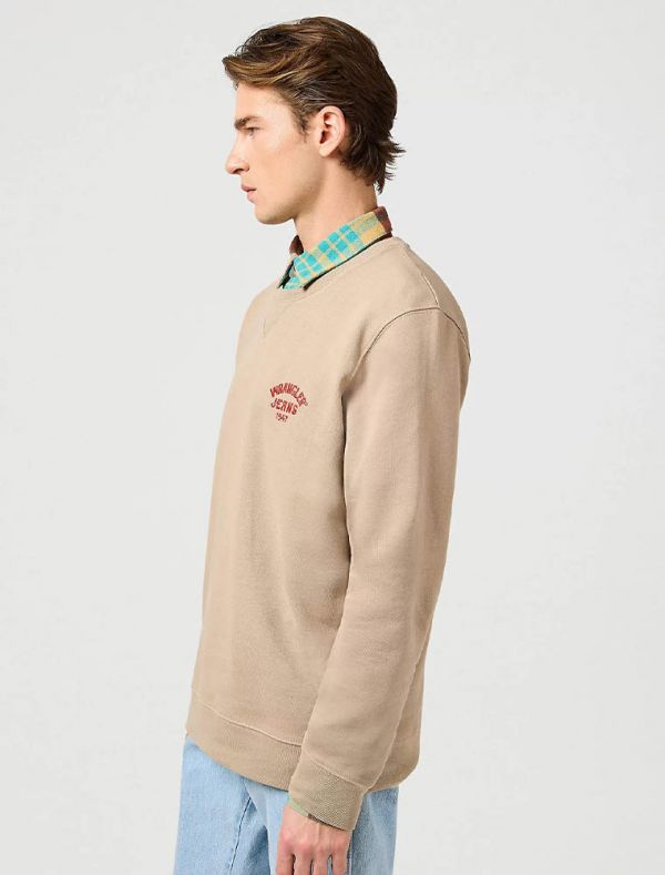 Maglia in felpa Wrangler - beige