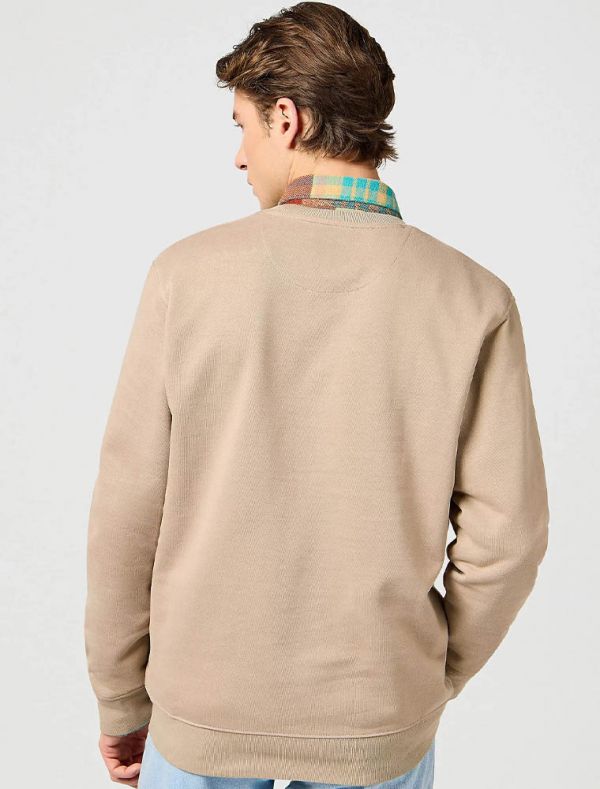 Maglia in felpa Wrangler - beige