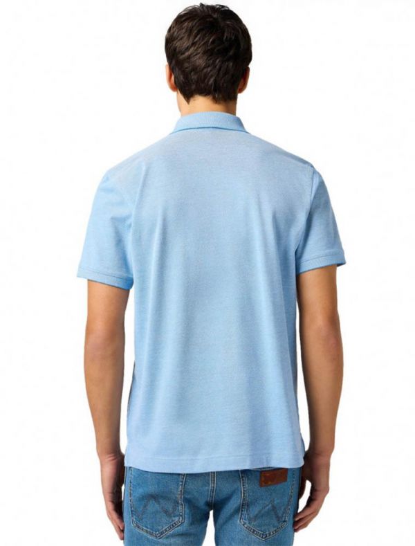 Polo manica corta Wrangler - blue