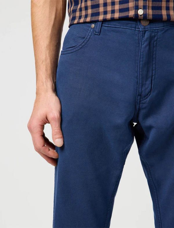 Pantalone casual 5 tasche Wrangler - navy