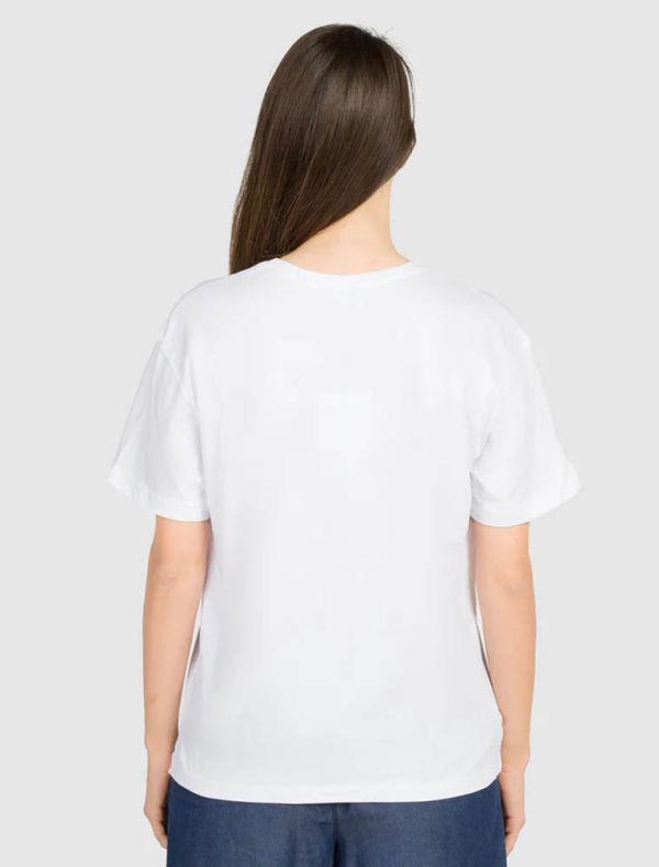 T-shirt manica corta Emme - blu bianco