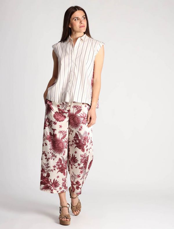 Top Emme - bianco bordeaux