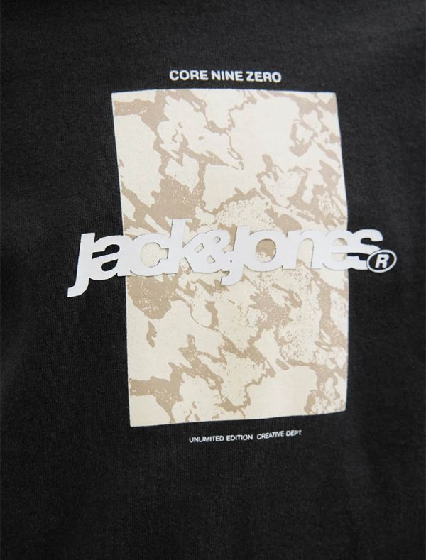 T-shirt manica corta Jack & Jones - black