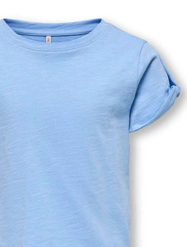 T-shirt manica corta Only - azzurro