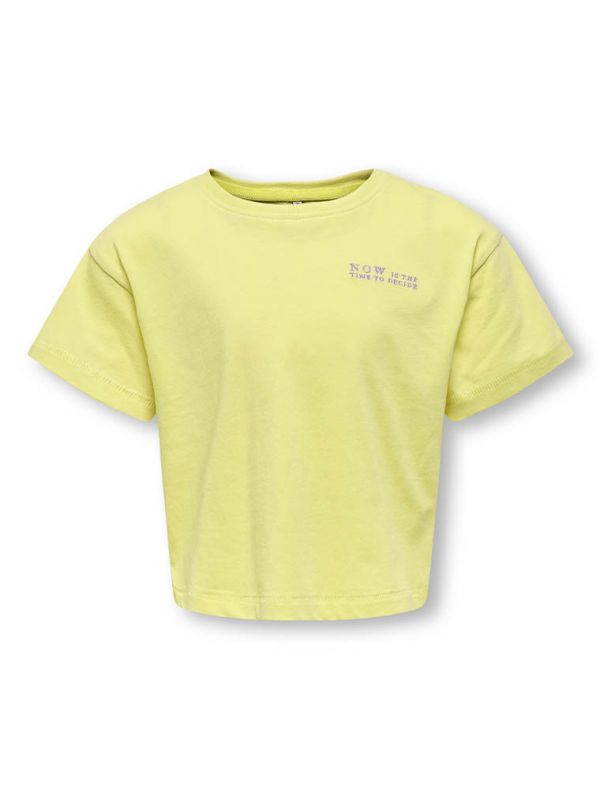 T-shirt manica corta Only - giallo