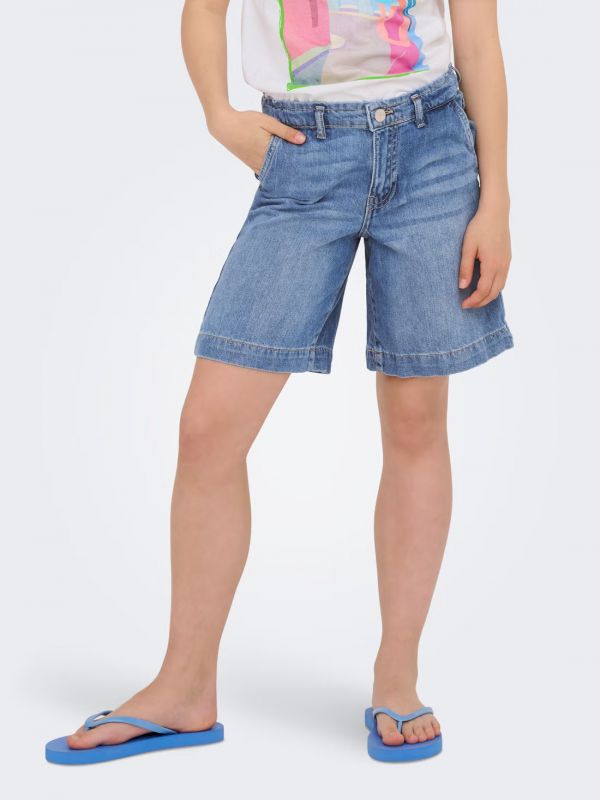 Bermuda jeans Only - light blue denim